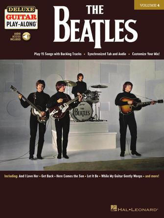 THE BEATLES Deluxe Guitar Play Along - Volume 4