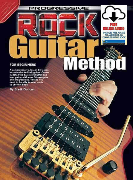 PROGRESSIVE Rock Guitar Method - Book / OLA
