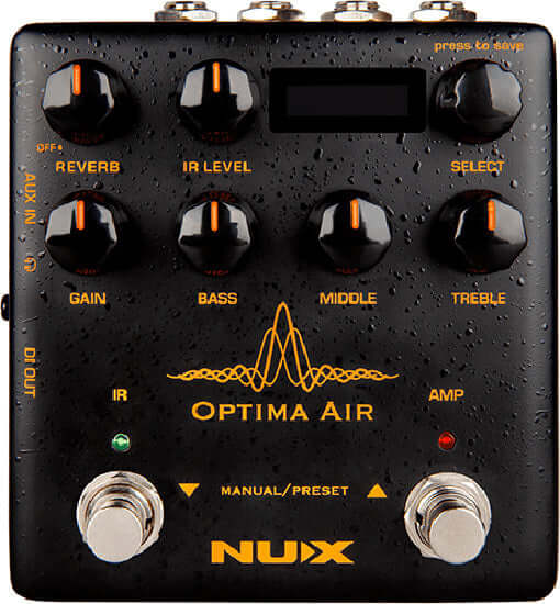 NU-X Verdugo Series Optima Air Acoustic Simulator Pedal