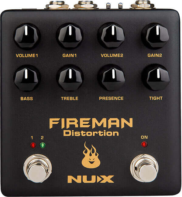 NU-X Verdugo Series Fireman Dual Channel Distortion