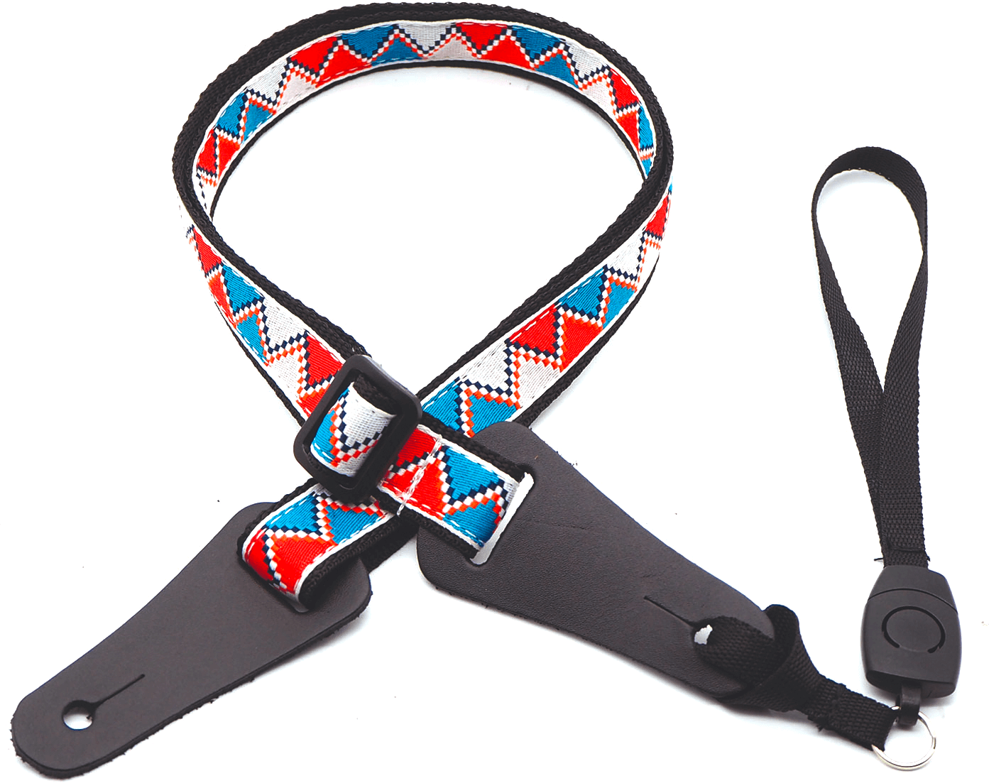 DSL25UKPOLY  1 " Ukulele Strap - Jacquard