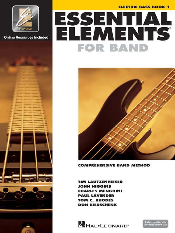 ESSENTIAL ELEMENTS For Band - bass Guitar Book 1
