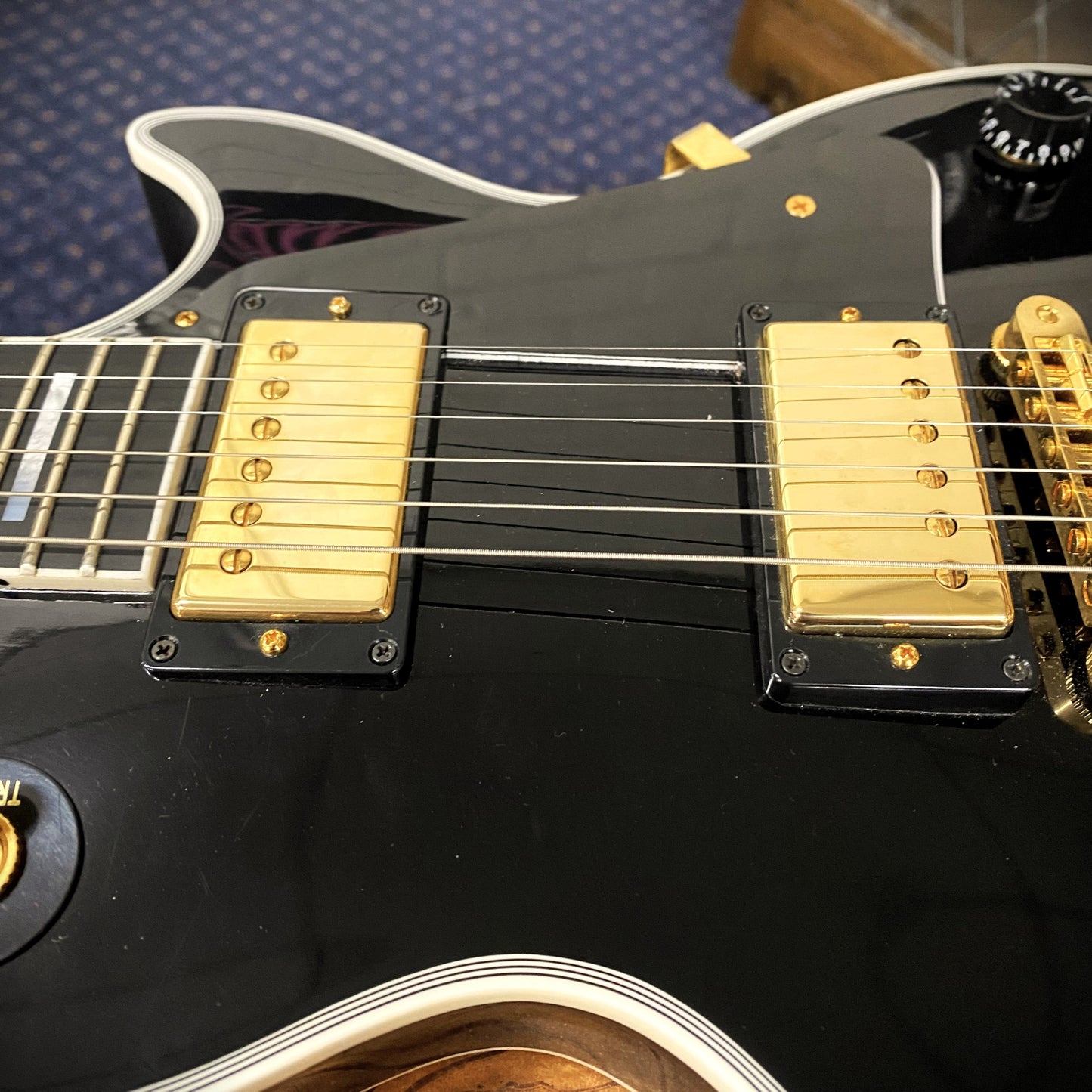 GIBSON Les Paul Custom 2012 -Black Pre Loved Electric Guitar