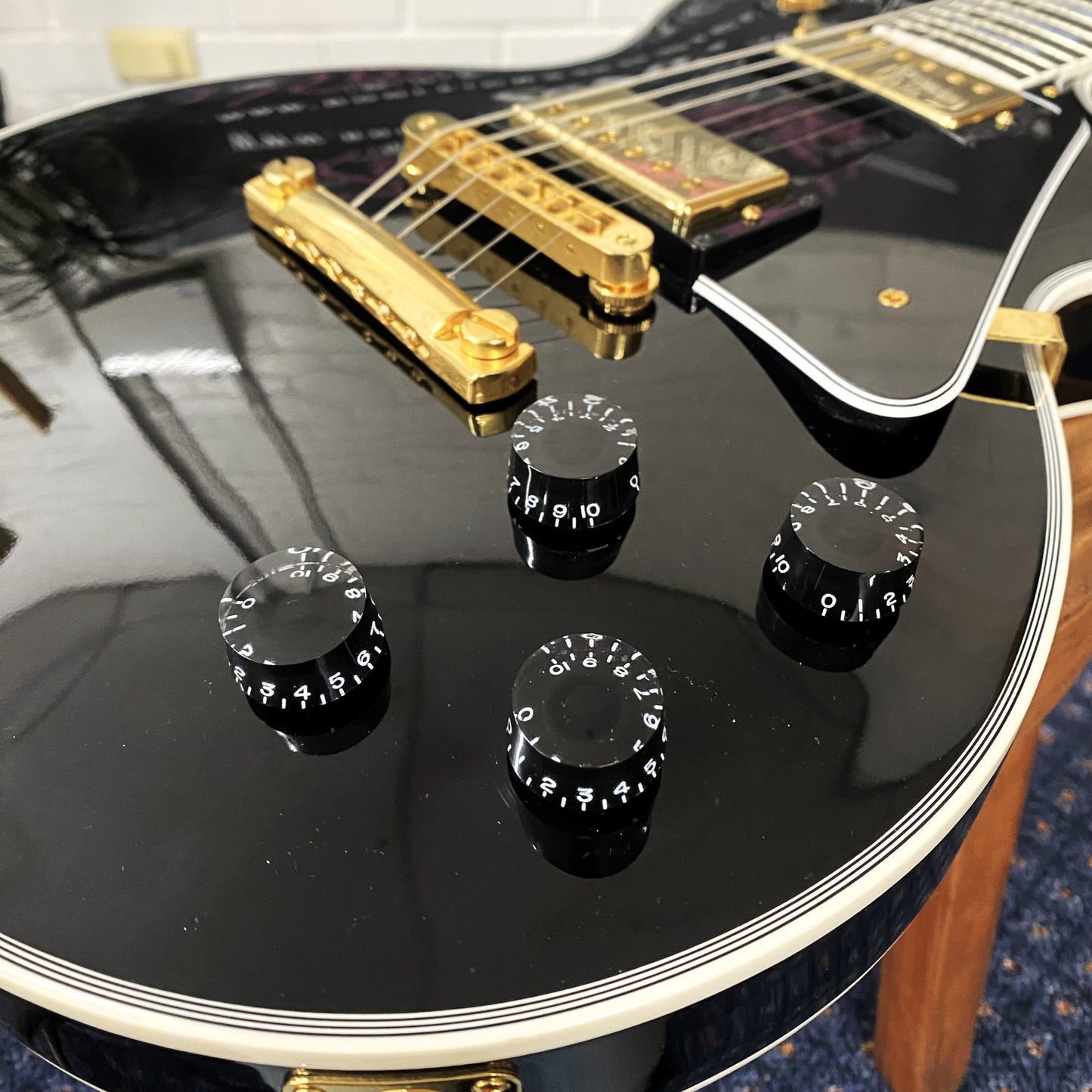 GIBSON Les Paul Custom 2012 -Black Pre Loved Electric Guitar