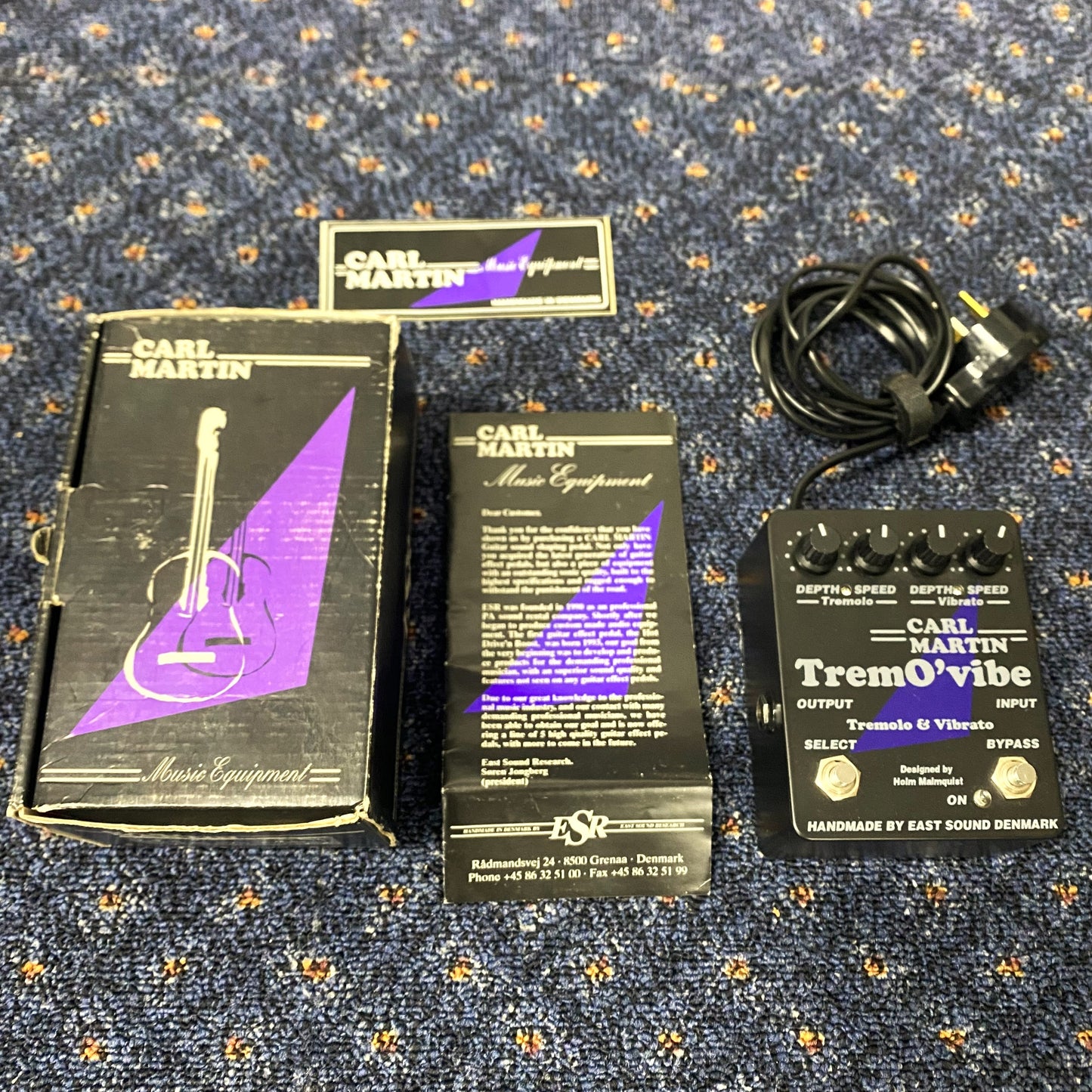 Carl Martin TremO’vibe Tremolo & Vibrato Owned by Tommy Emmanuel