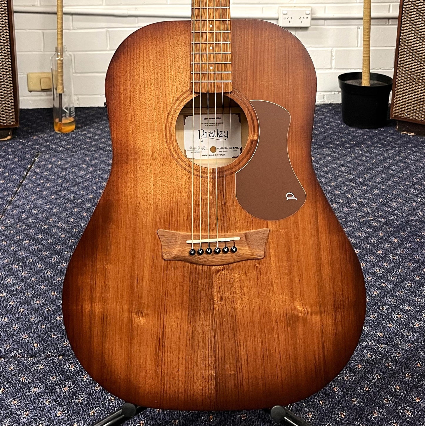 PRATLEY SL Dreadnought Blackwood Guitar w/ Fishman Pickup