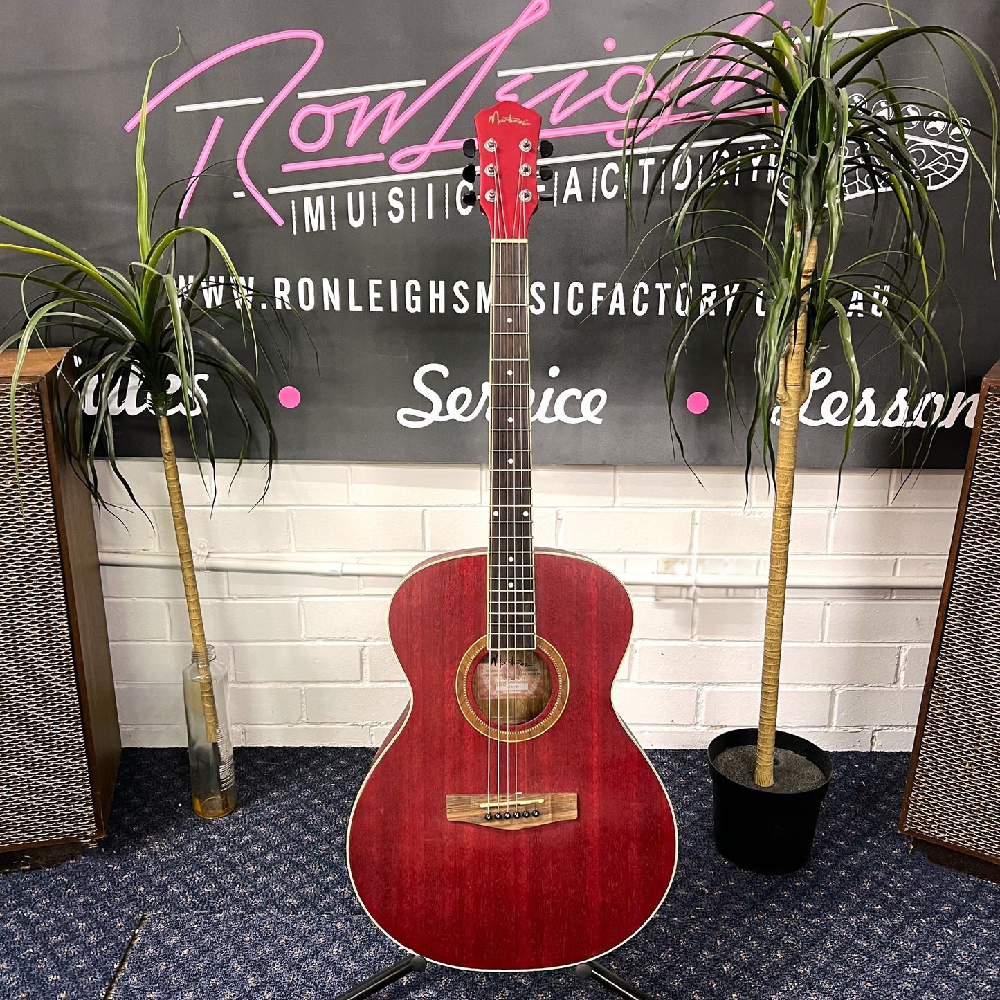 MARTINEZ Small Body Acoustic - Red