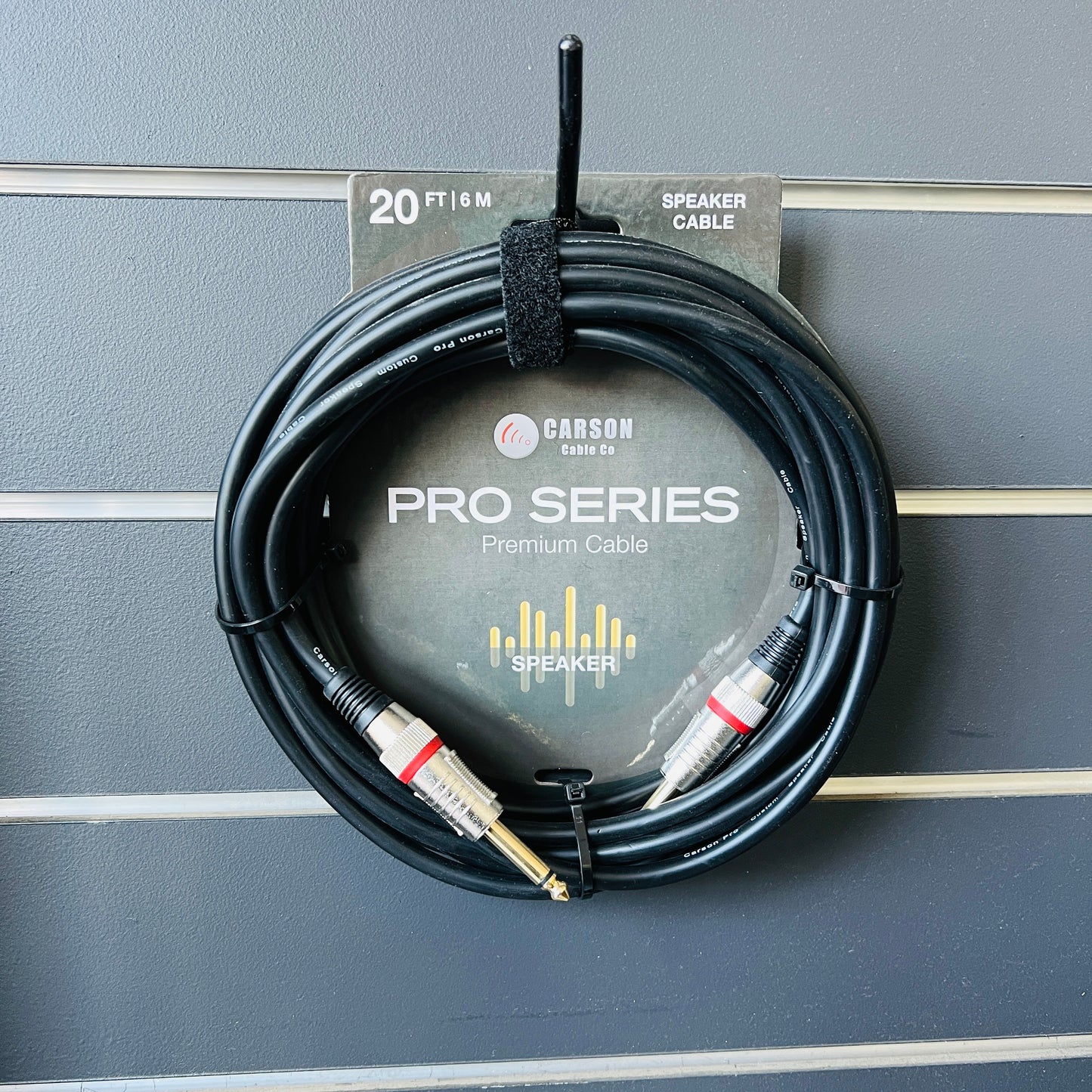 Carson Pro Series 20ft|6m P.A Speaker Cable