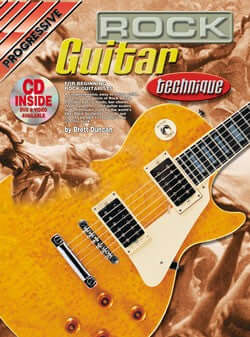 PROGRESSIVE ROCK GUITAR TECHNIQUE BOOK/CD