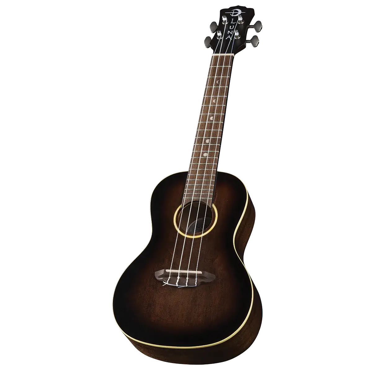 LUNA Concert  Ukulele - Art Vintage Distressed