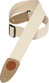 LEVYS Natural cotton Guitar Strap 2" Wide