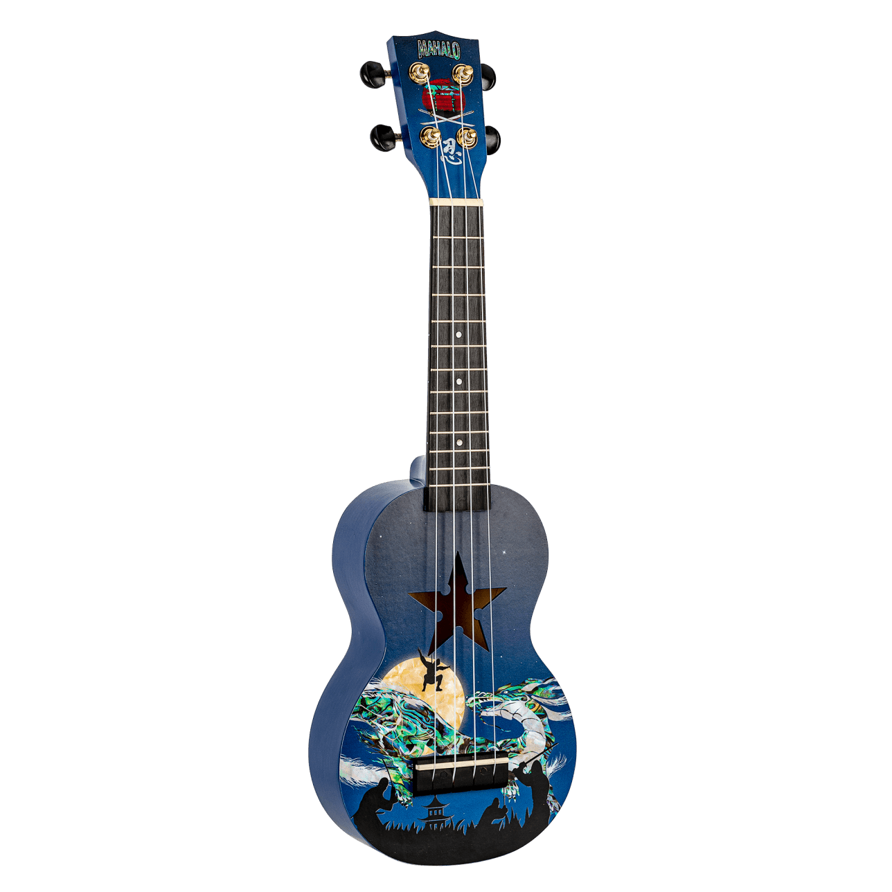 MAHALO ART Soprano Ukulele - Ninja