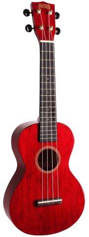 MAHALO Hano Series Concert Ukulele - Transparent Wine Red