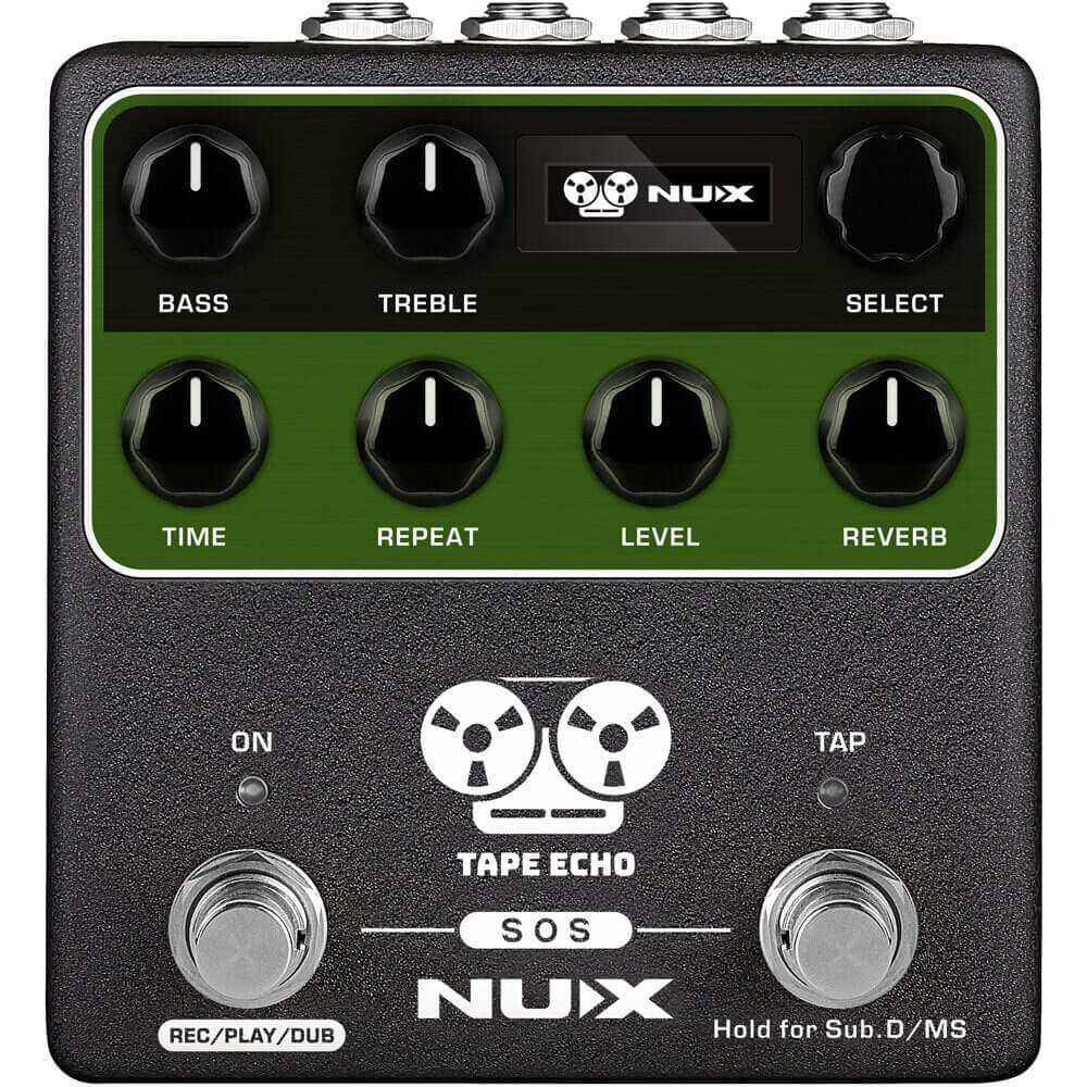 NU-X Verdugo Series Tape Echo Effect Pedal