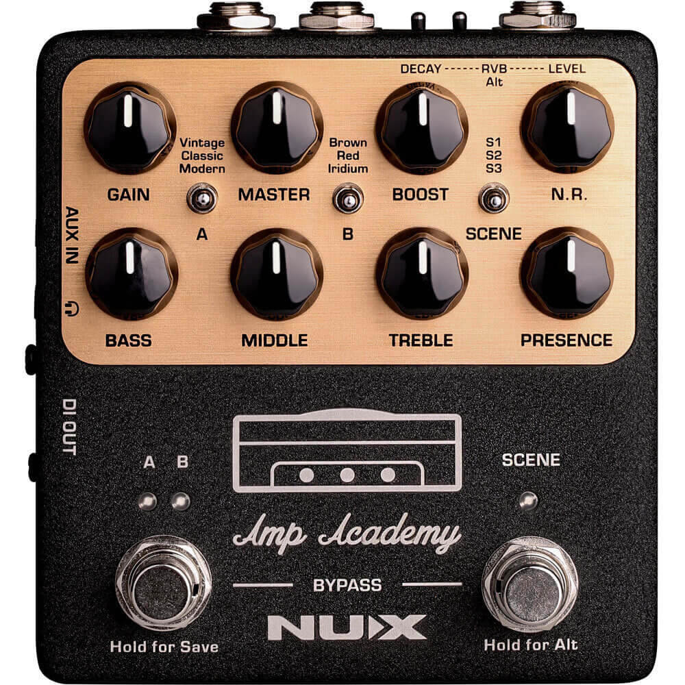 NU-X Verdugo Series Amp Academy Modelling Amplifier Pedal