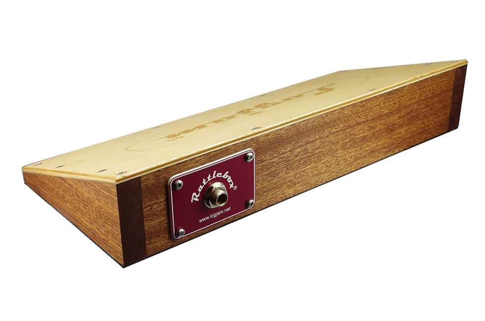 LOGJAM Stompbox with Snare Rattlebox