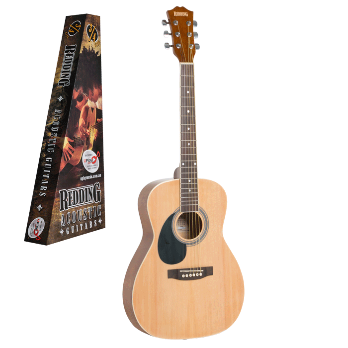 REDDING 3/4 Dreadnaught Acoustic Guitar - Left Hand
