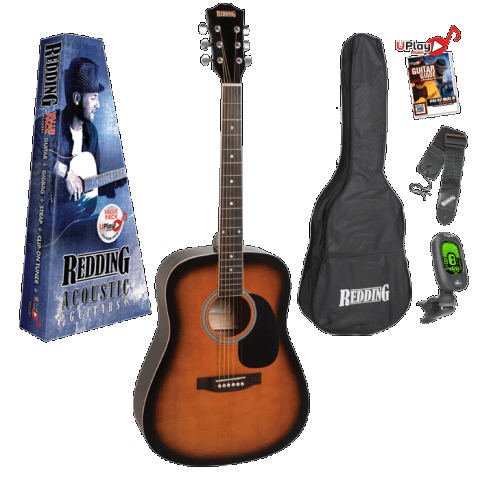 REDDING Acoustic Guitar Package - Left Hand