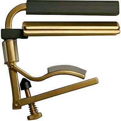 SHUBB Drop-D Steel String Partial Capo in Brass