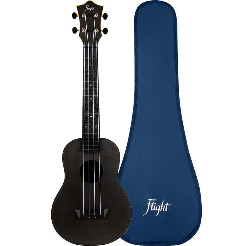 FLIGHT TUC-35 Concert  Travel Ukulele  - Black