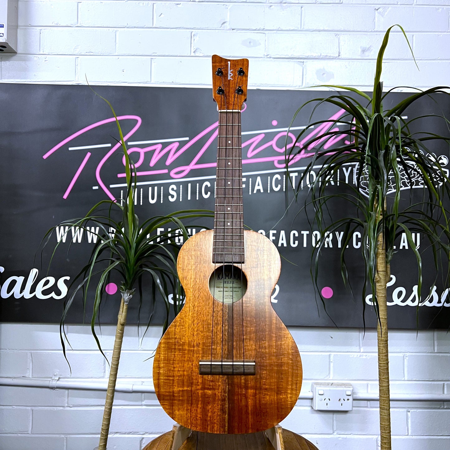 KAMAKA HF2-Concert Ukulele - All Solid Koa