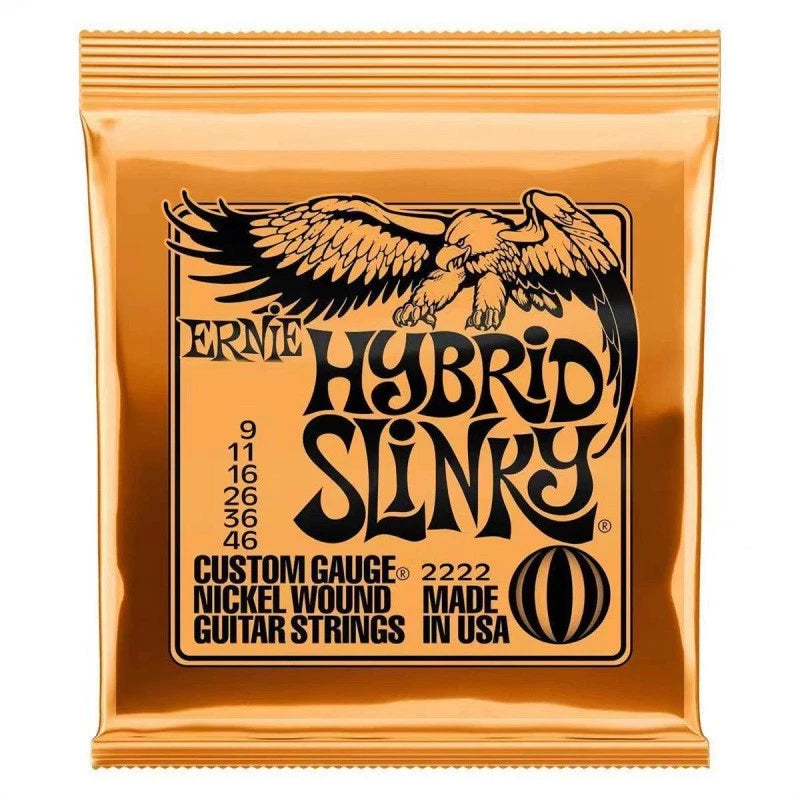 ERNIE BALL Electric Guitar Strings SET 09/46 Hybrid Slinky