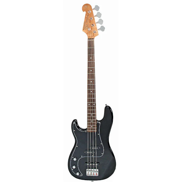 SX PJ Style Left Hand Bass - Black