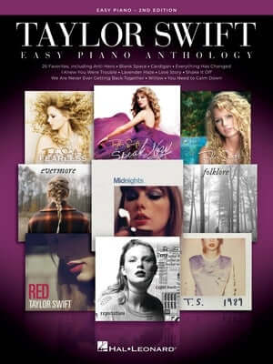 TAYLOR SWIFT Easy Piano Anthology 2nd Edition