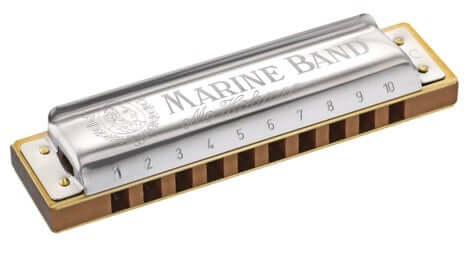 HOHNER Marine Band 1896 Classic Harmonica  - Key of D