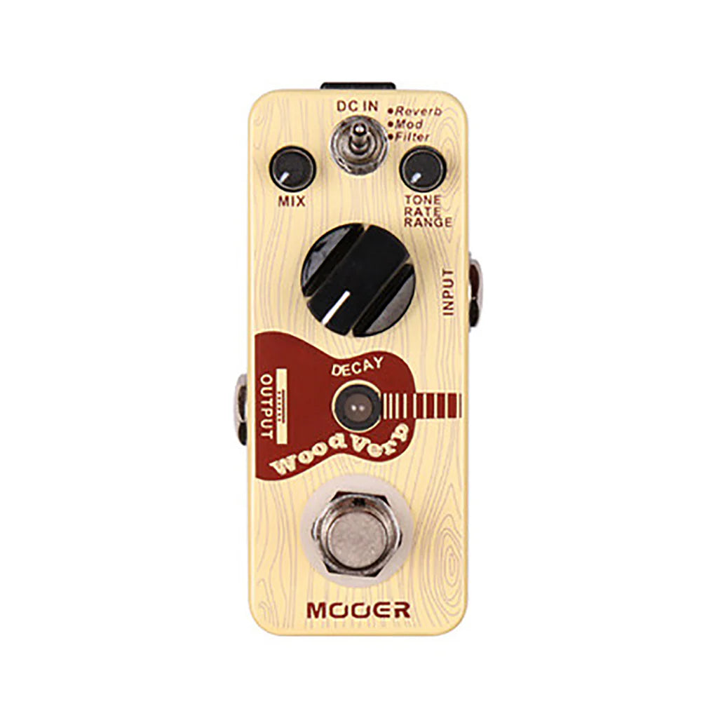 MOOER Woodverb Acoustic Guitar Reverb Pedal