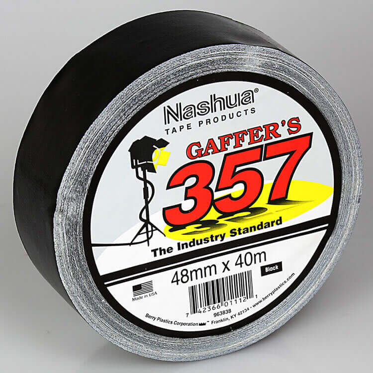 NASHUA 357 Gaffer Tape  -Black  48mm / 40m