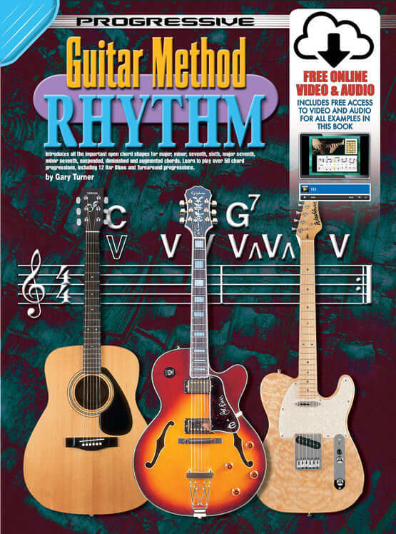 PROGRESSIVE Guitar Method Rhythm Book/Online Video