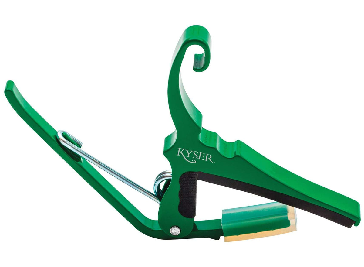 KYSER Green Capo for Acoustic Guitar