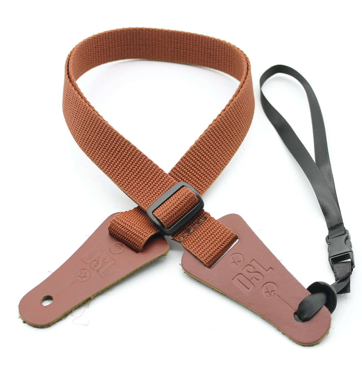 DSL  1" Ukulele Strap  - Brown