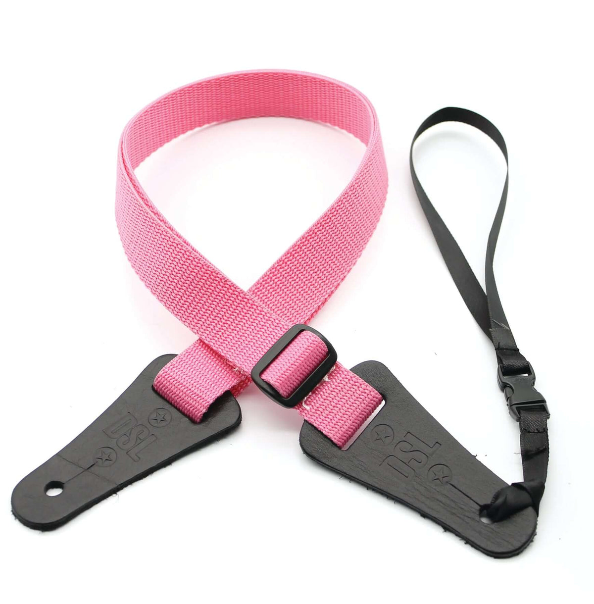 DSL 25UKPOLY 1" UKulele Strap - Pink