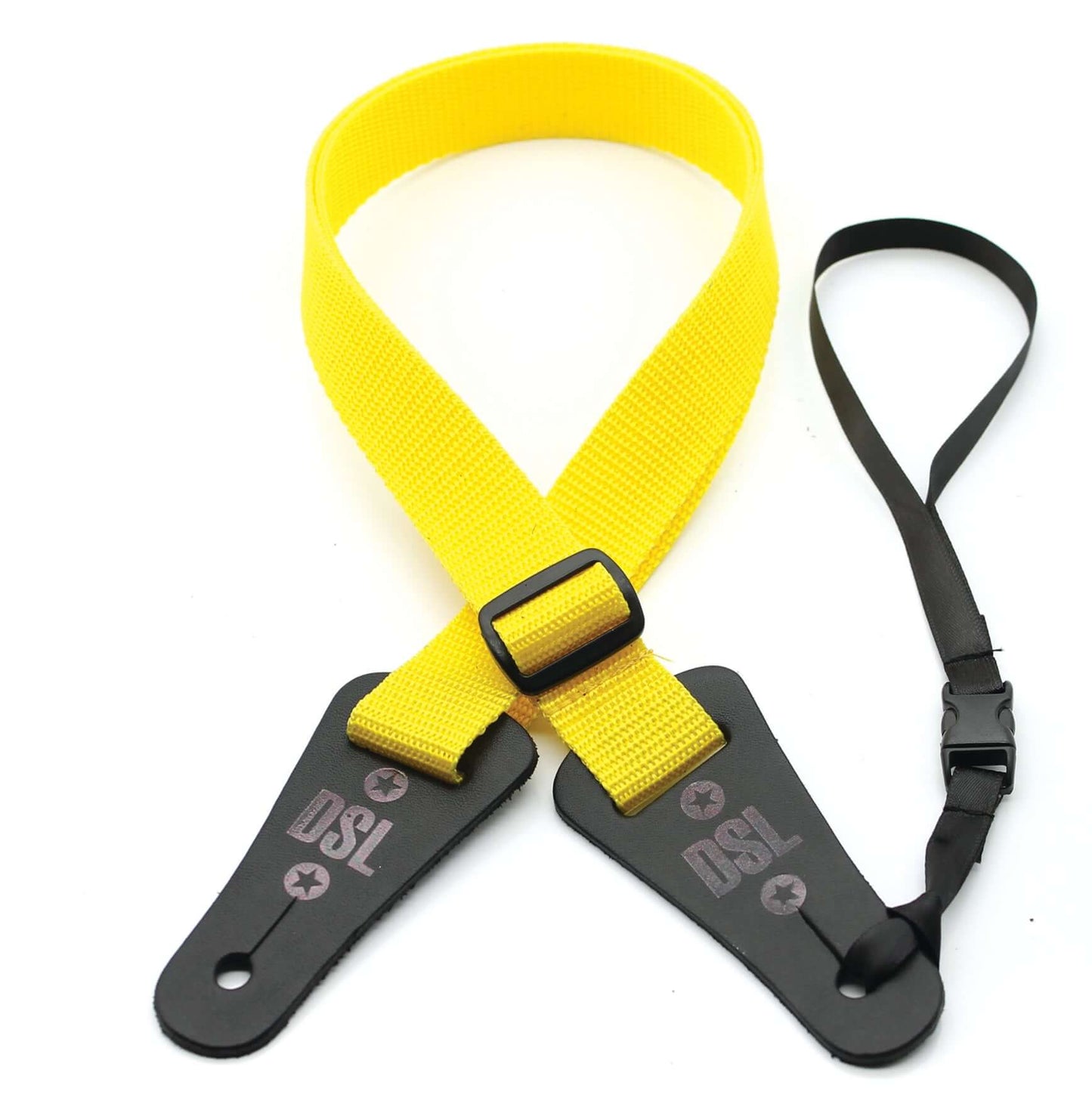 DSL UKPOLY 1" Ukulele Strap - Yellow