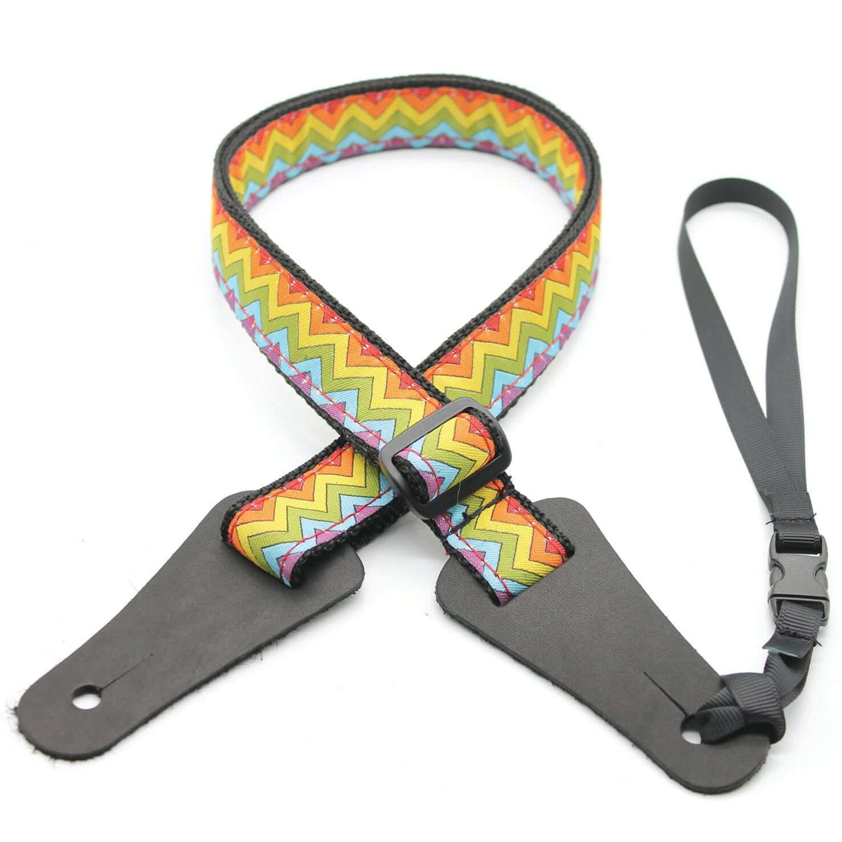 DSL 1" Jacquard Ukulele Strap - Zig