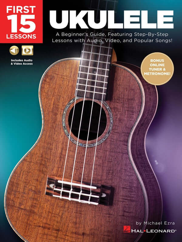 FIRST 15 LESSONS -  Ukulele BK/OLM