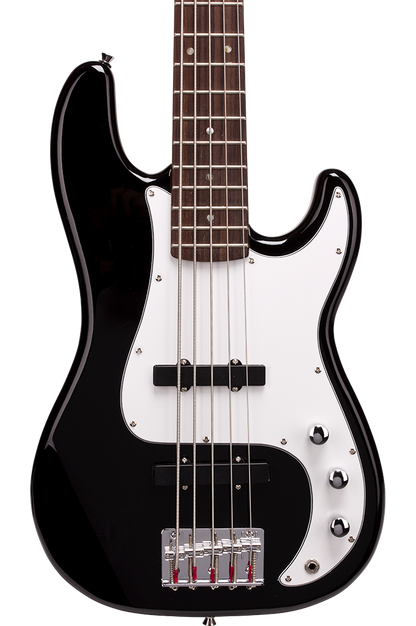 SX 5 String JB Bass -Black