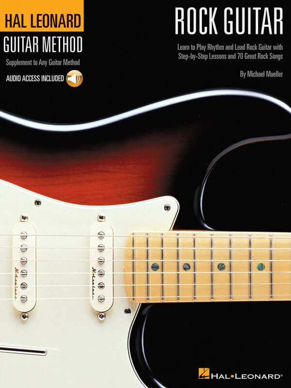 HL GUITAR METHOD ROCK GUITAR BK/CD