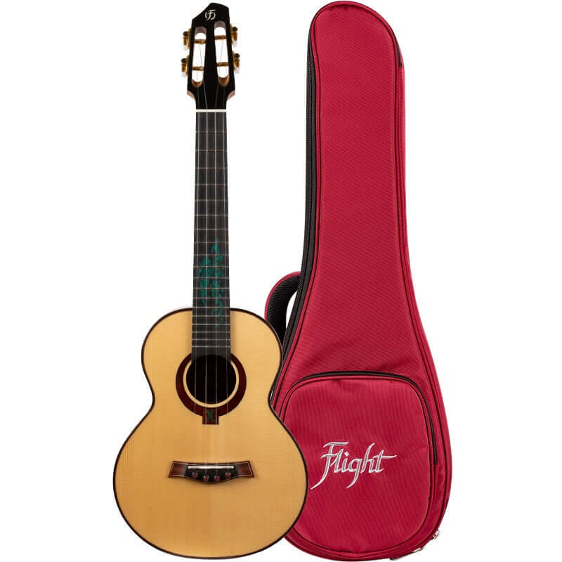 FLIGHT Tenor Ukulele - 10th  Anniversary Cocobolo Dragon Ukulele