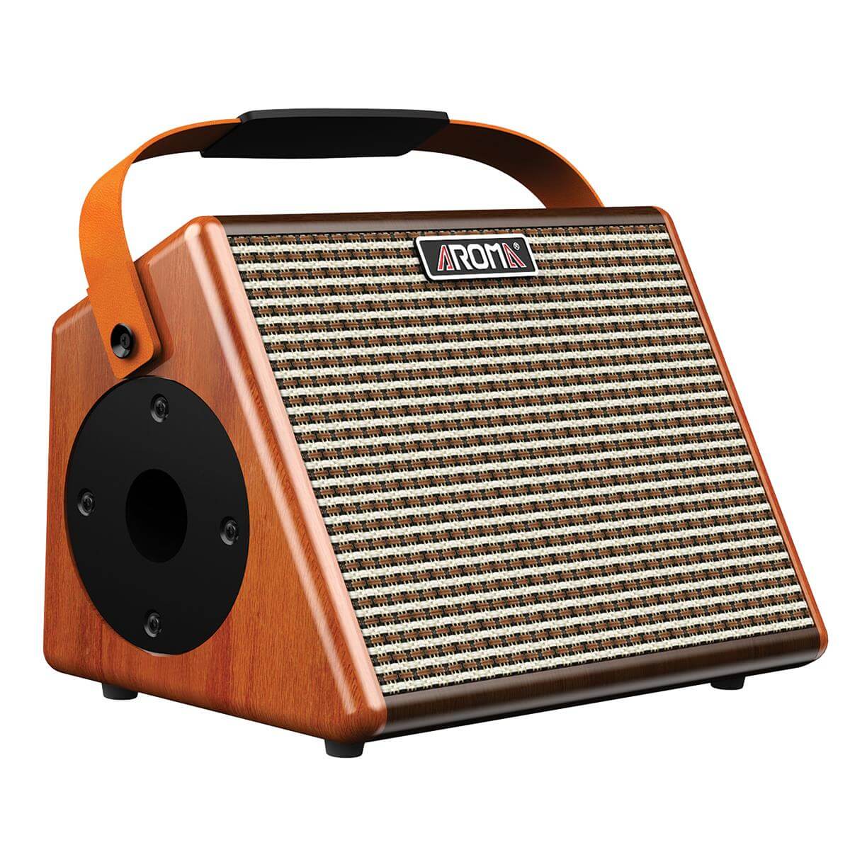 AROMA AG-A6A 25 W Acoustic Guitar Amplifier - Rechargeable