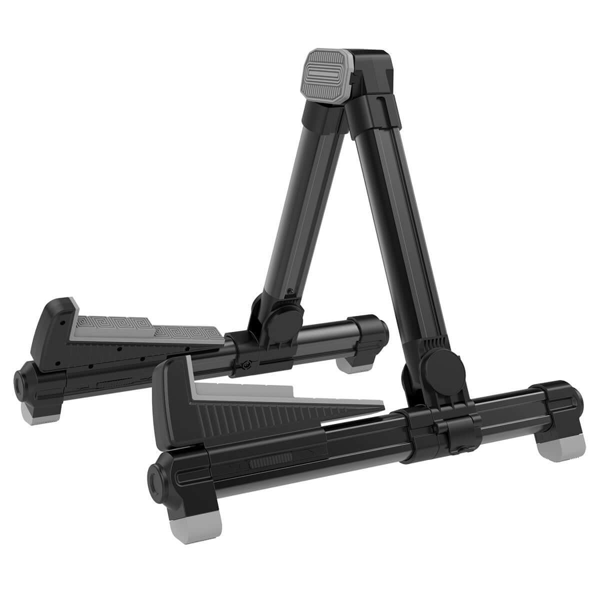 AROMA Folding Guitar Stand - Black