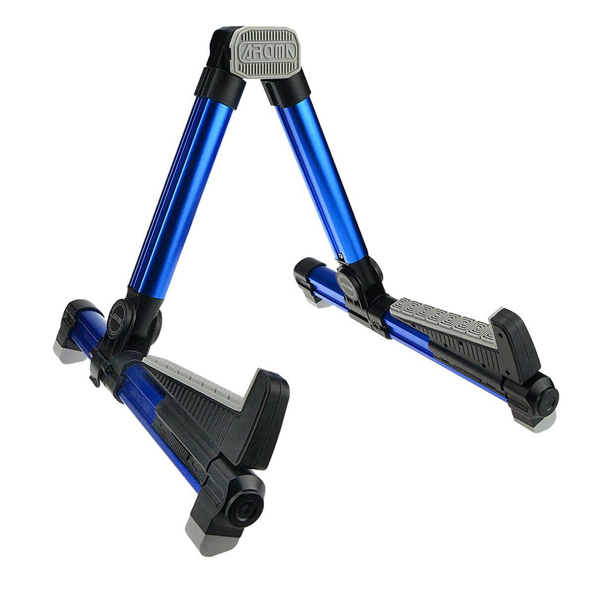 AROMA Folding Guitar Stand - Blue