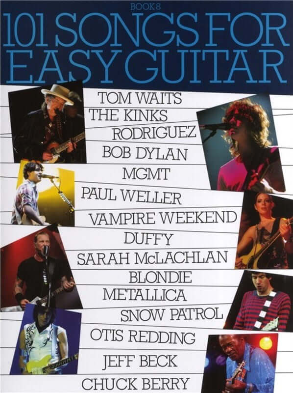 101 SONGS For Easy Guitar Book 8