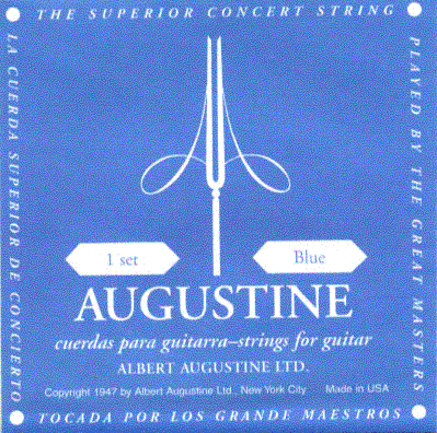 Augustine Classic Blue Strings - Regular Tension