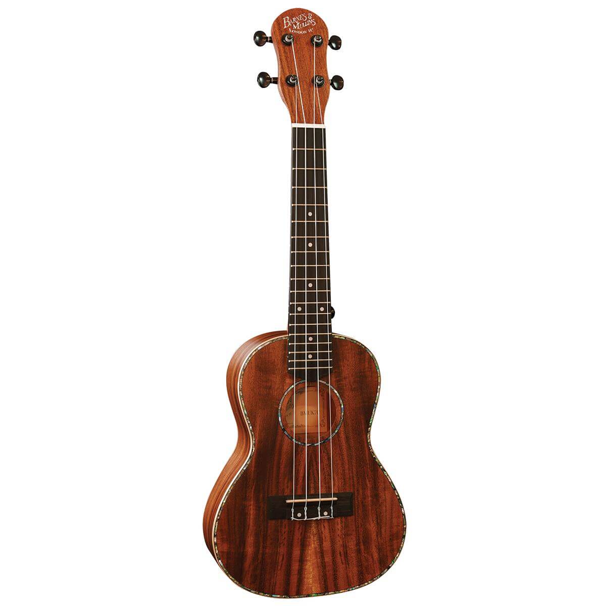 BARNES & MULLINS BMUK7C  Concert Ukulele  - Koa