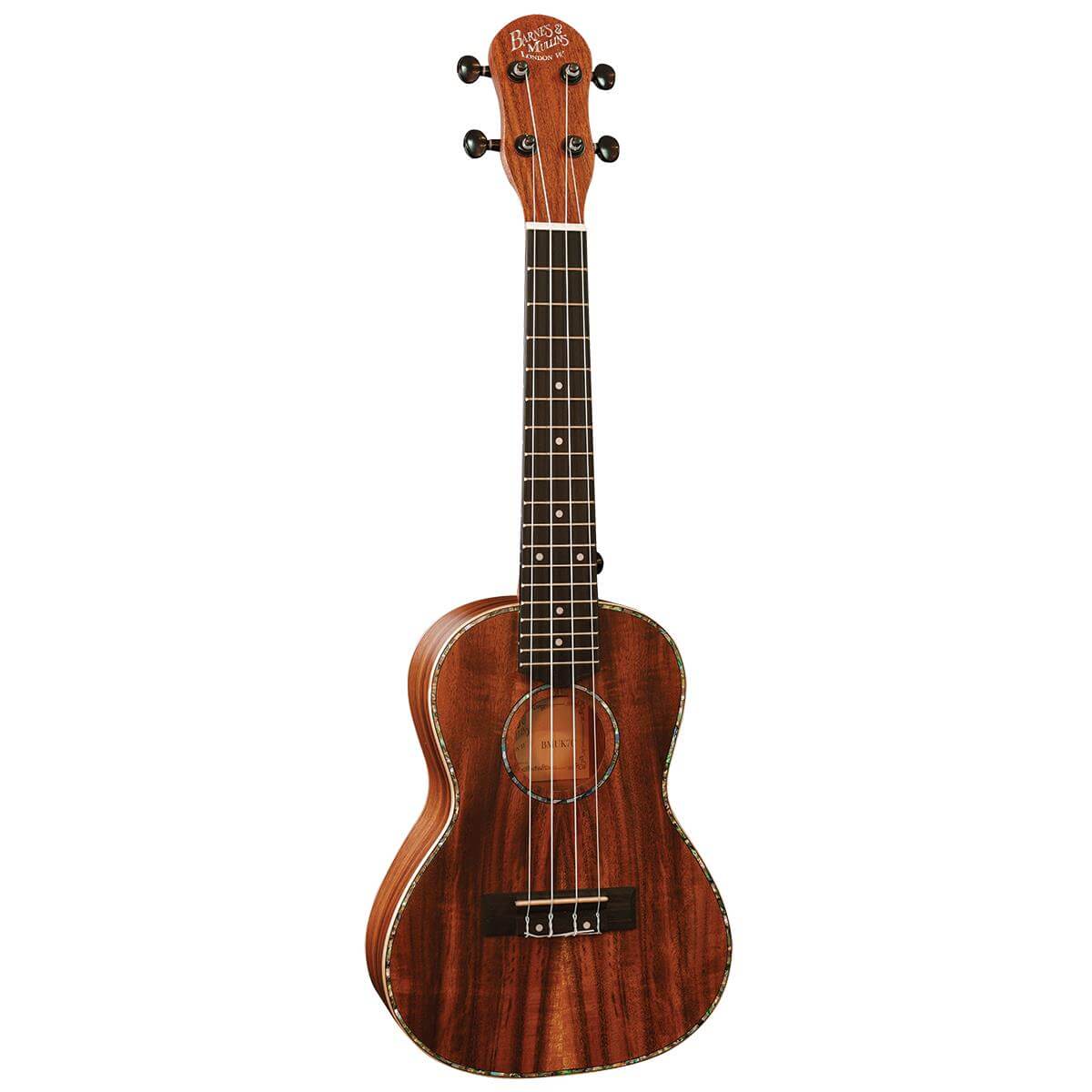 BARNES & MULLINS BMUK7C  - Koa Ukulele - Concert