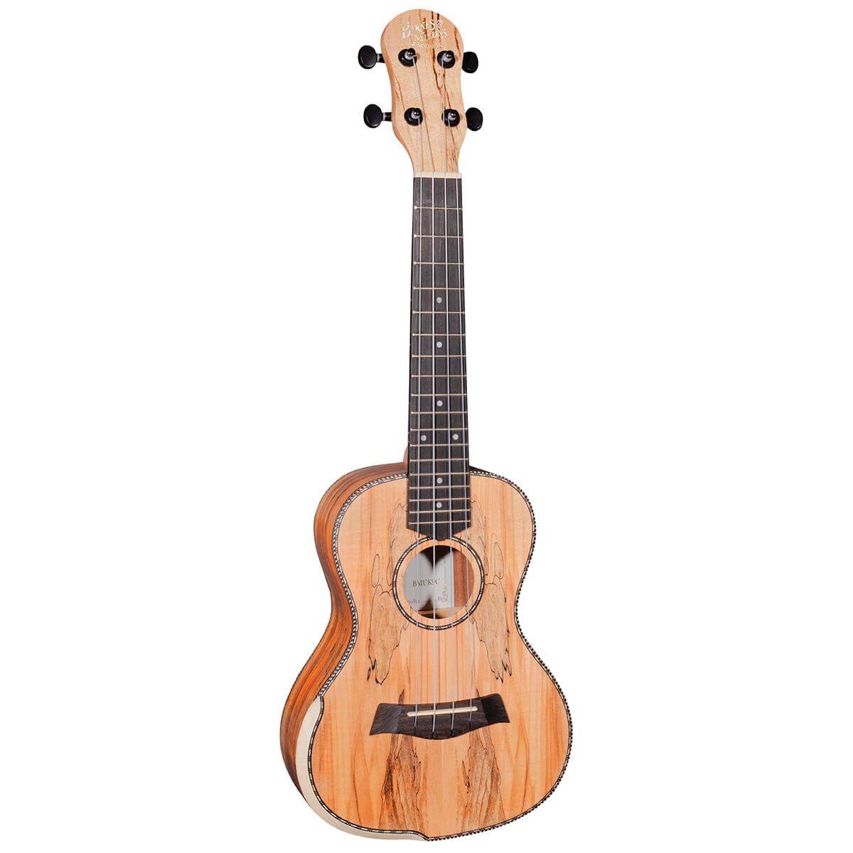 BARNES & MULLINS BMUK9C Spalted Maple Ukulele - Concert