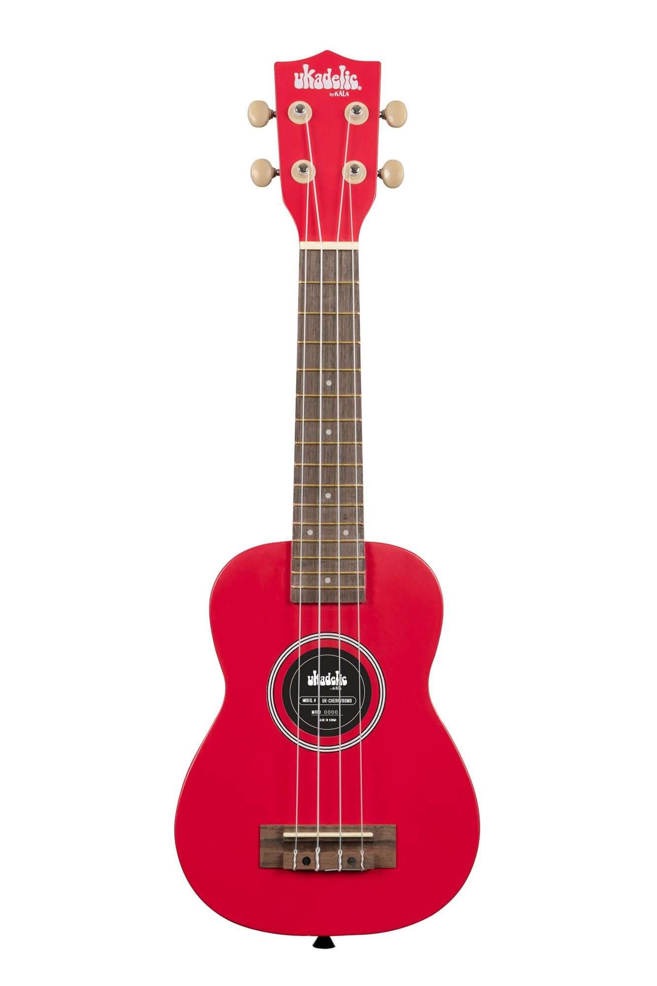 KALA  Ukadelic Soprano Ukulele -  Cherrybomb